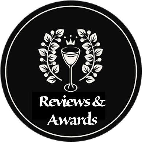 Badge Awards Large - Gold Bottle Labels (591x591), Png Download