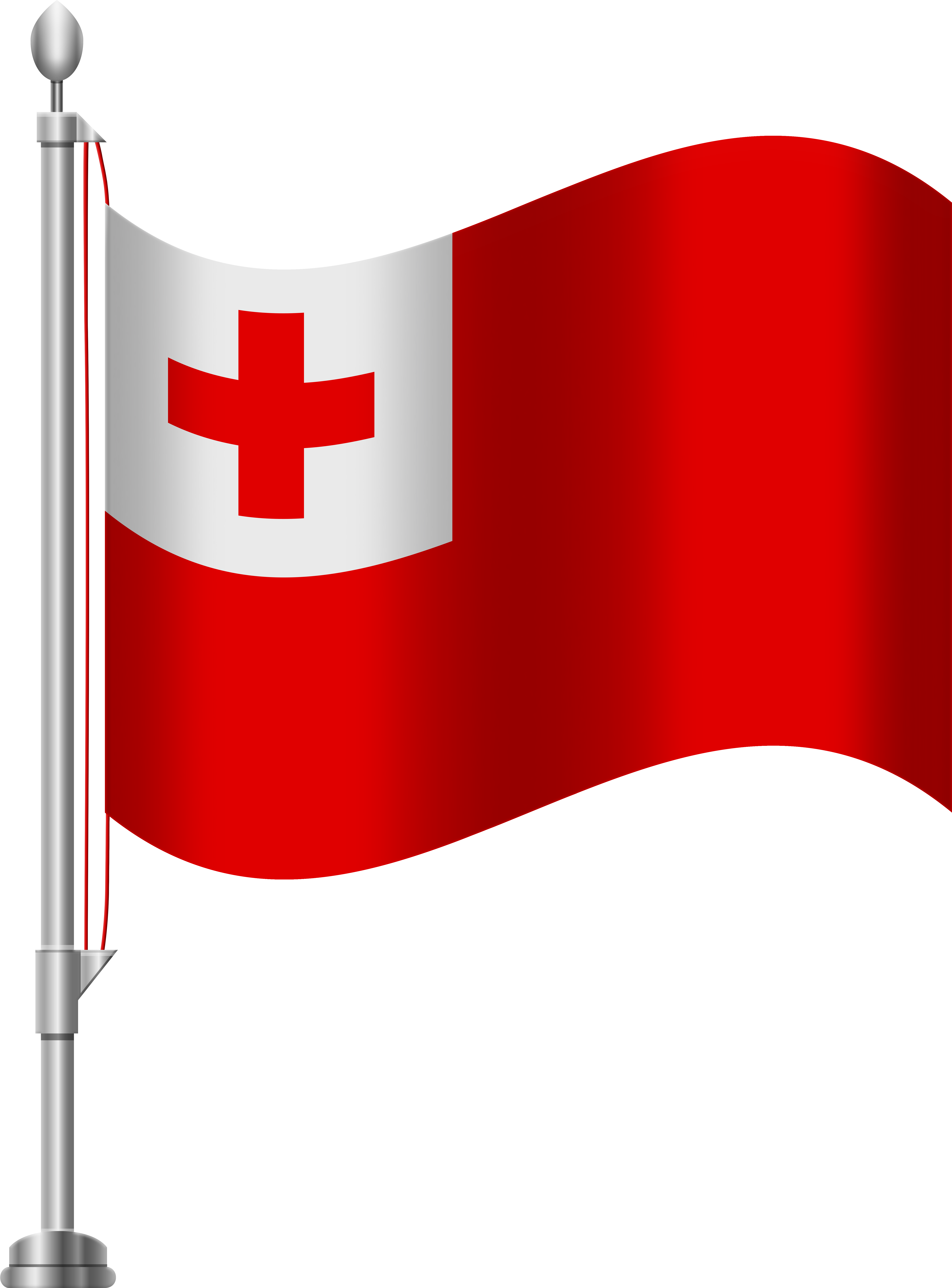 Tonga Flag Png Clip Art (6141x8000), Png Download