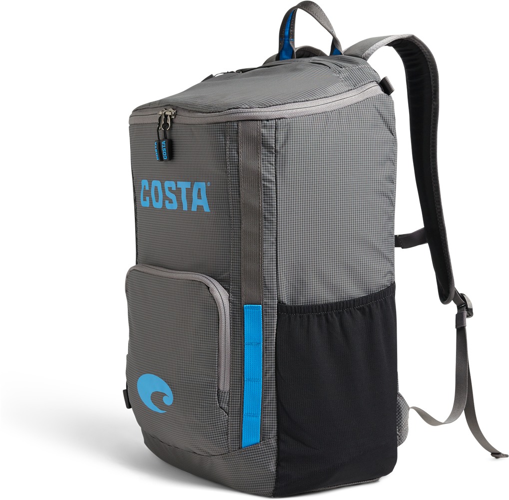 Costa Del Mar Costa 30l Large Backpack, Angle - Costa Backpack (2000x1000), Png Download