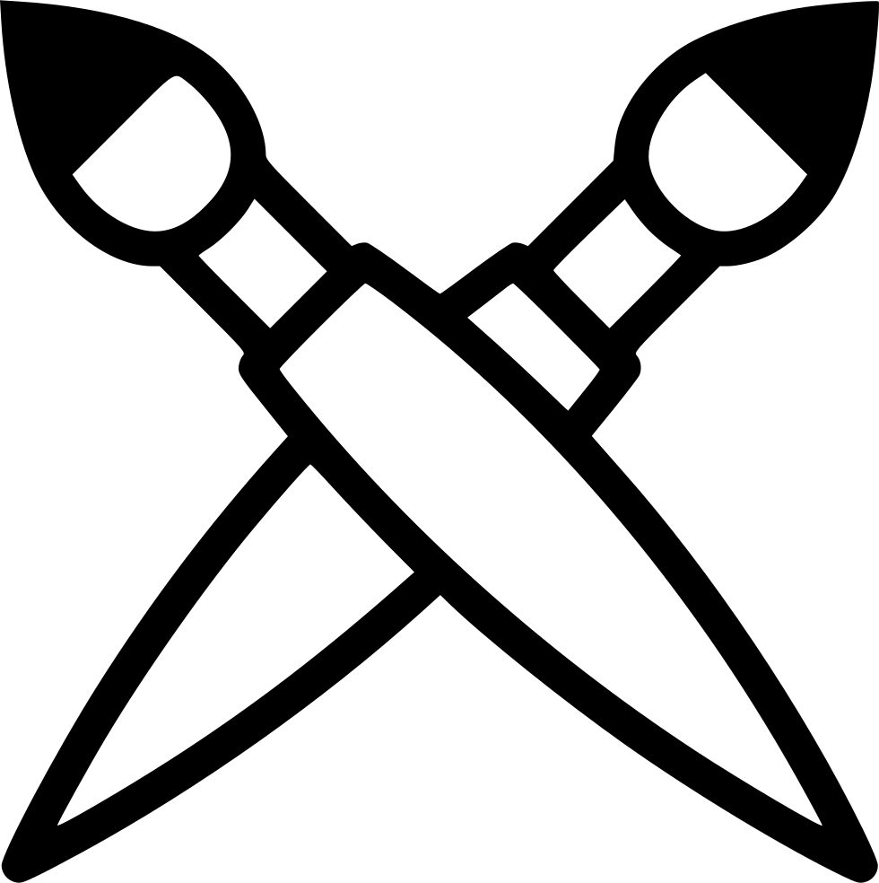 Paint Brushes Comments - Reflex Hammer Clipart (980x984), Png Download