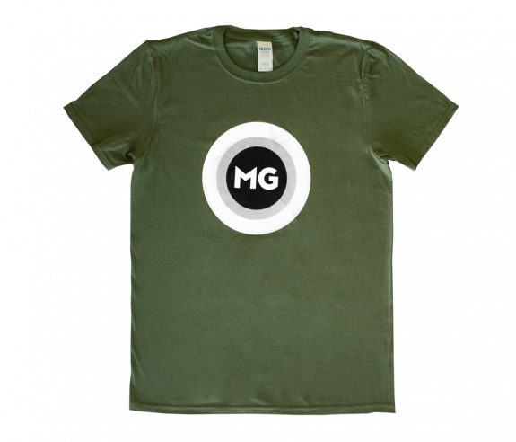 Mg Target T-shirt - Bape Gold T Shirt (575x492), Png Download