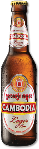 Cambodia Beer Foundation - Cambodia Beer Bottle (735x490), Png Download