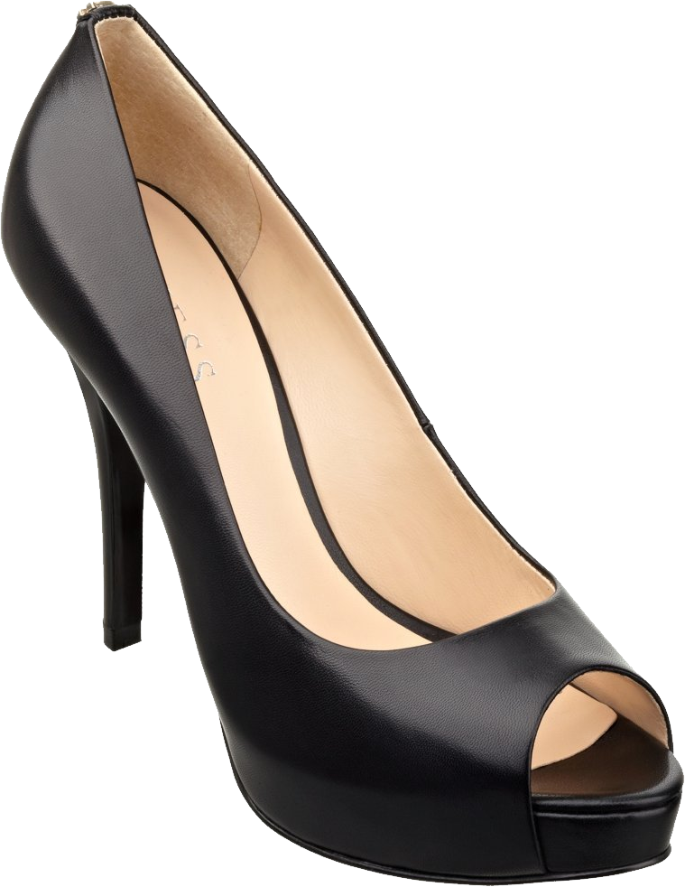 Black Women Shoe Png Image - Womens Shoes Transparent Background (759x982), Png Download
