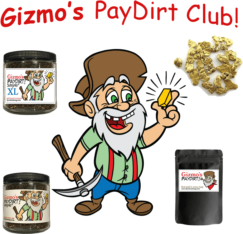 Gizmo's Paydirt Club (900x900), Png Download