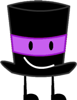 Purple Top Hat 1 - Portable Network Graphics (349x395), Png Download