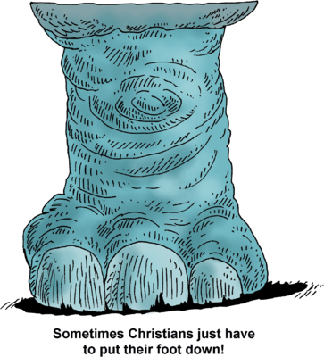 Foot Down - Elephant Foot Clipart (363x400), Png Download
