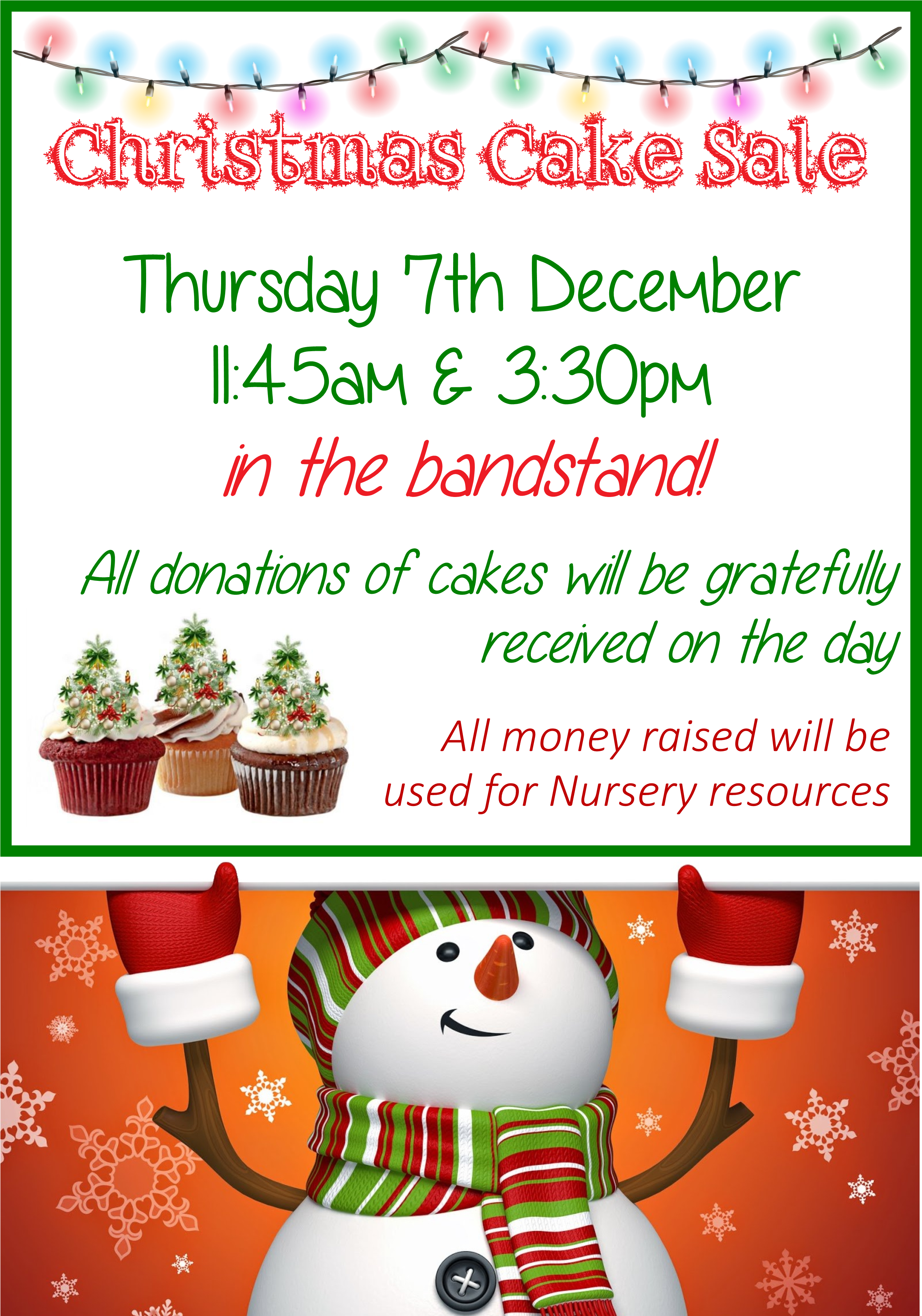 Xmas Cake Sale - Christmas Day 2016 (2728x3863), Png Download