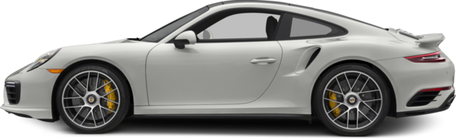Turbo S 2018 Porsche 911 Coupe Turbo S - Porsche 911 Carrera 2018 Png (640x196), Png Download