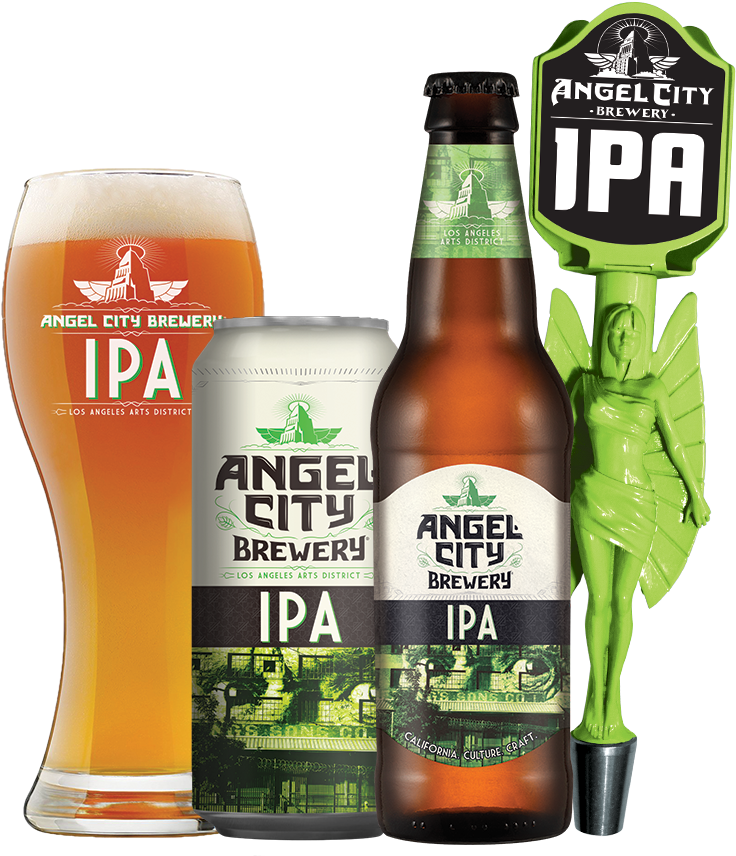 Angel City Ipa - Angel City Brewery Ipa (450x450), Png Download