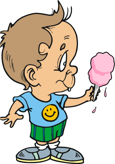 The Careless Little Kid Johnny - Bedtime Story (428x548), Png Download