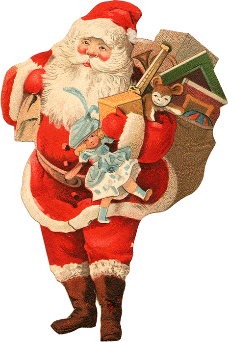 Christmas Santa Clip Art Santa Claus Images, Is Santa - Kidnapped Santa Claus [book] (465x697), Png Download