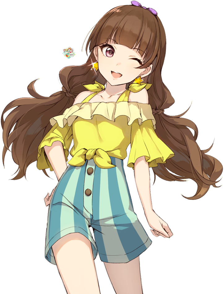 Lemoa Lemons - Cute Anime Girl Render (769x960), Png Download