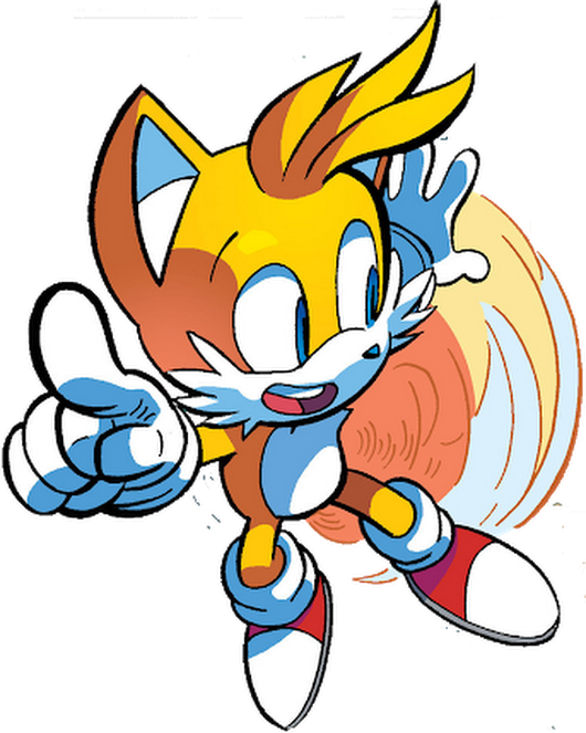Photo - Tails Sonic (530x663), Png Download