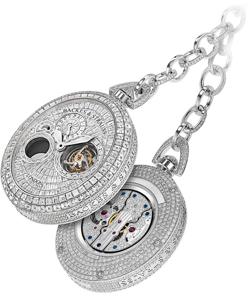 The Regent Beau Brummell Tourbillon Pocket Watch - Watch (1050x1200), Png Download