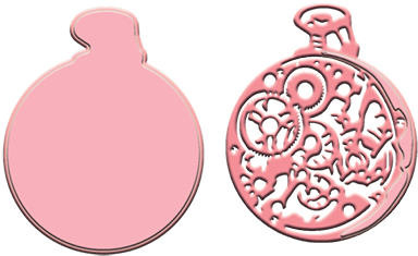 Timeless Pocket Watch - Little Darlings Dies 2/pkg-timeless Pocket Watch (397x400), Png Download