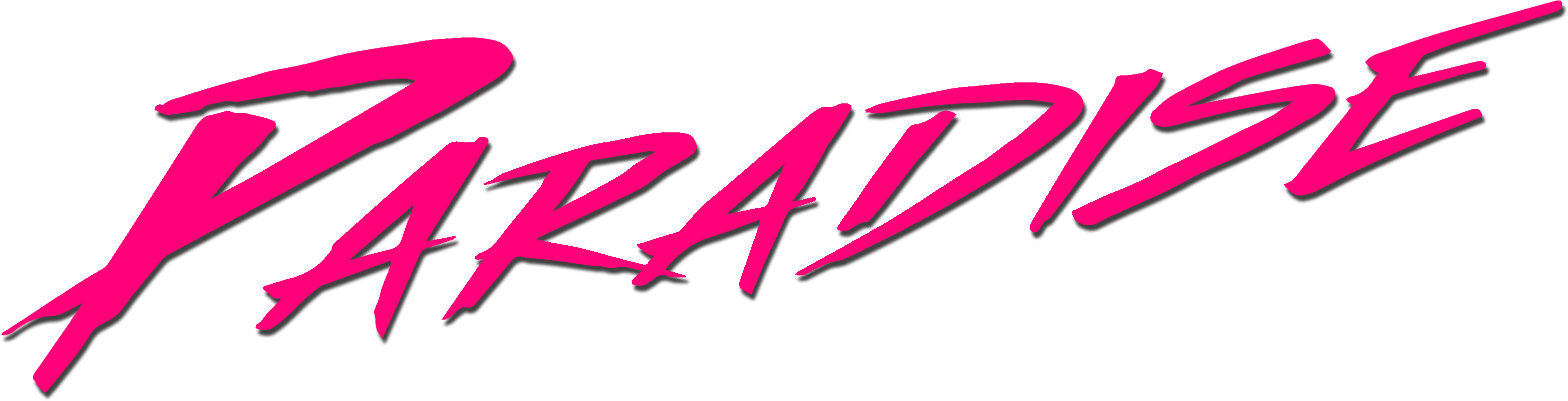 Paradise / Xoxo - Paradise Logo Png (3178x833), Png Download