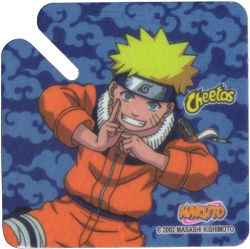 Naruto Uzumaki - Tazos Naruto (520x520), Png Download