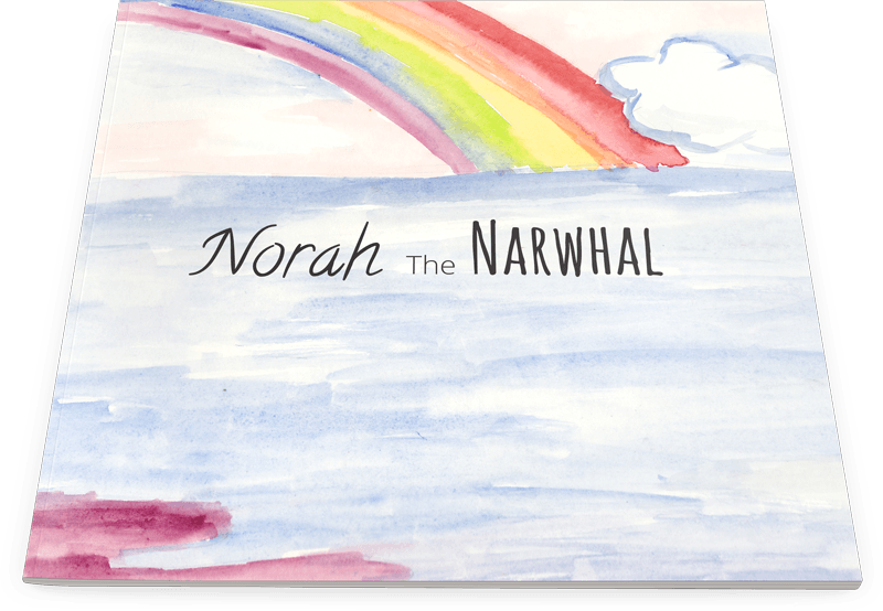 Norah The Narwhal 3d Cover - Nora The Narwhal (800x554), Png Download