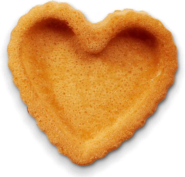 Wiener Herzen Flan Cases - Heart (800x747), Png Download