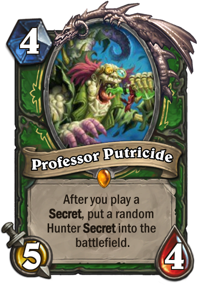He Isn't A Beast So He Must Be Playable - Hearthstone Mech C Thun (400x569), Png Download