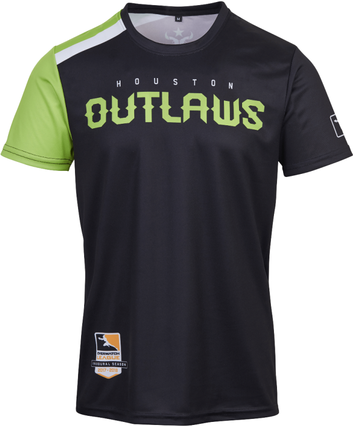 [ Img] - Overwatch Houston Outlaws Jersey (900x900), Png Download