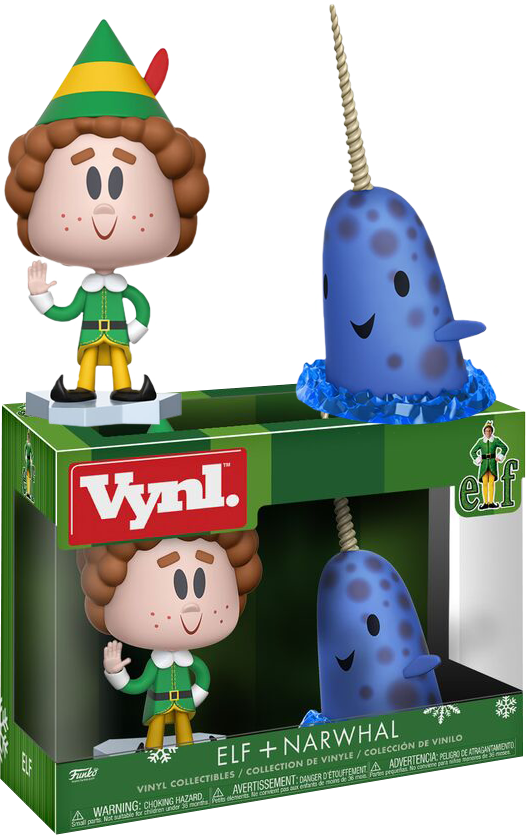 Elf - Mr Narwhal Funko Pop (526x835), Png Download