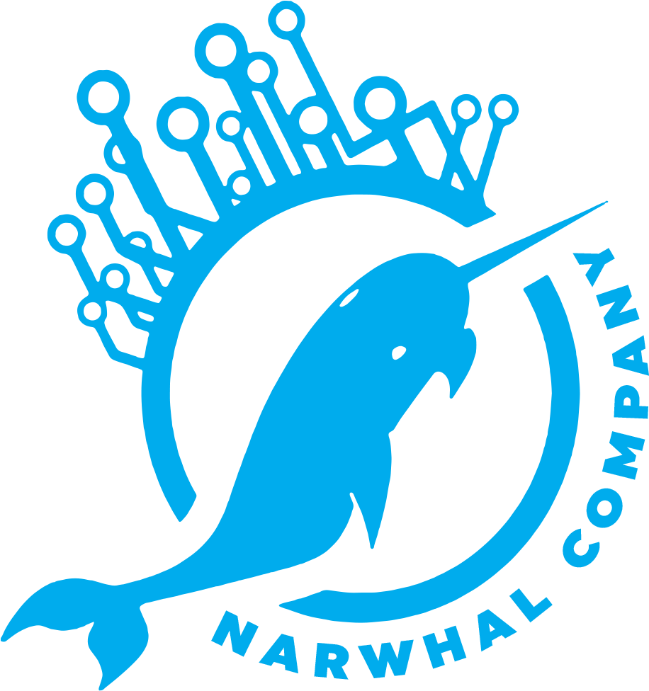 Tech Narwhal - Illustration (2000x1097), Png Download