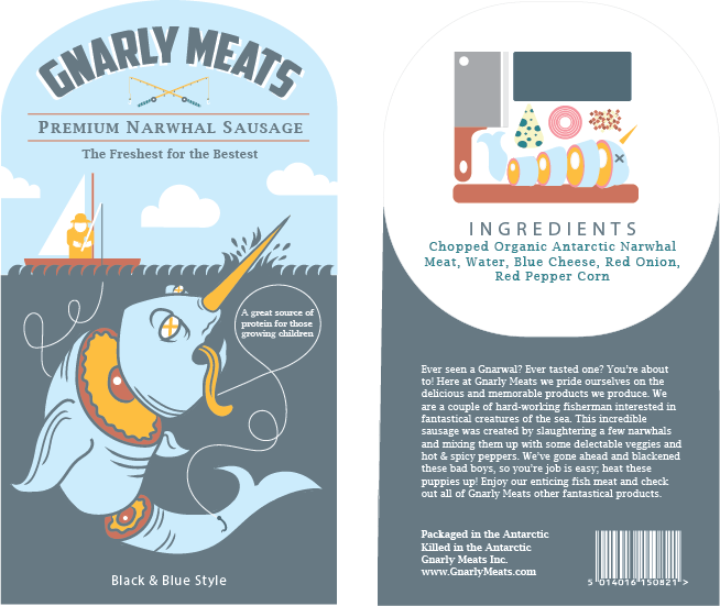 Narwhal (654x551), Png Download