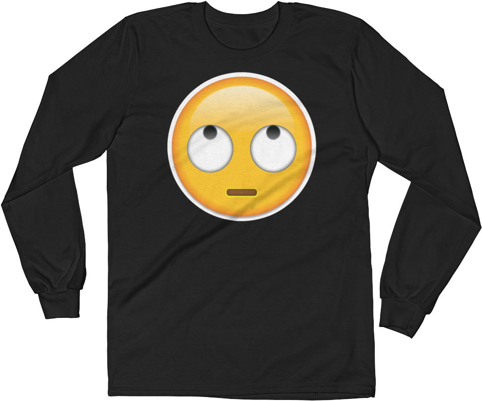 Men's Emoji Long Sleeve T Shirt - Bill Rights Shirt (1000x1000), Png Download