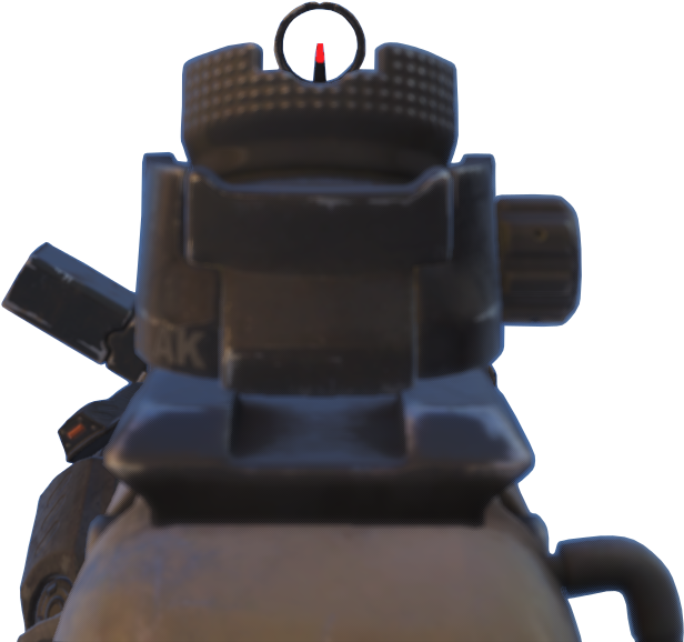 Kuda Png Bo3 - Kuda Iron Sights (658x604), Png Download