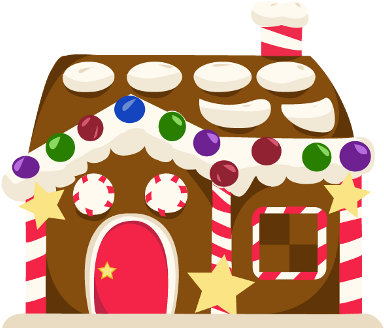Mondo Incantato Gingerbread-house By Schikibon On Deviantart - Christmas Day (612x513), Png Download