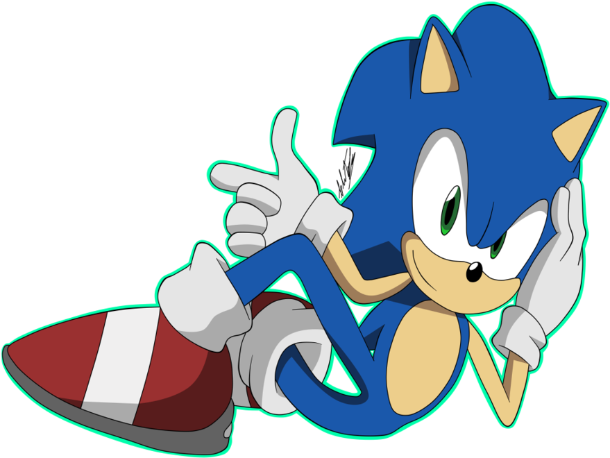 Clip Transparent Modern Drawing Morden - Morden Sonic (900x670), Png Download