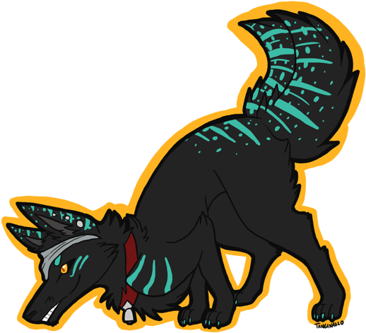 Feral Kuda Chibi - Illustration (539x493), Png Download