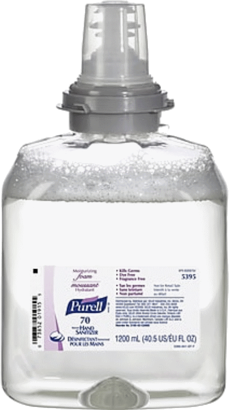 Clean M - Gojo Tfx Green Certified Foam Hand Cleaner Refill, (850x850), Png Download