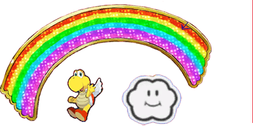 Mario Party Test Rainbow - Mario Party (500x250), Png Download