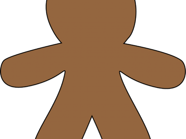 Gingerbread Clipart Gingerman - Gingerbread Man (640x480), Png Download