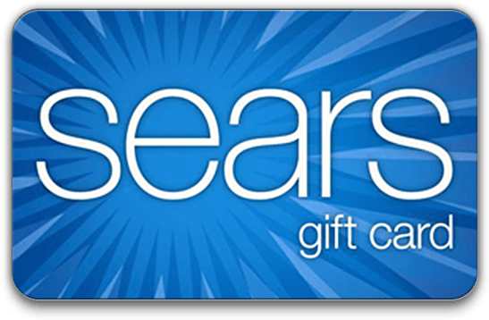 Sears Gift Cards - Sears Gift Card (564x370), Png Download