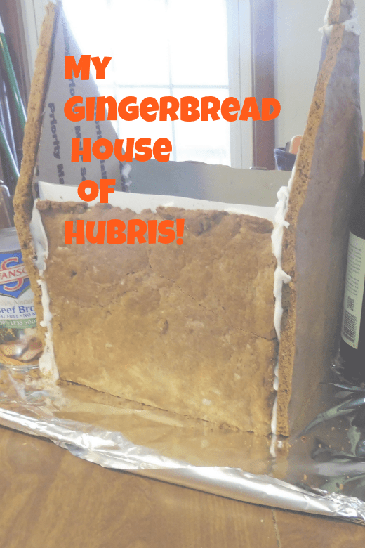 My Gingerbread House Of Hubris - Wood (520x780), Png Download