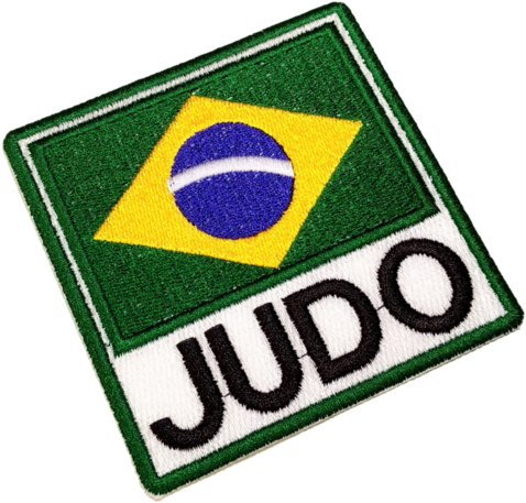Bandeira Brasil Judo Atm078 Patch Bordado - Brazil (500x500), Png Download