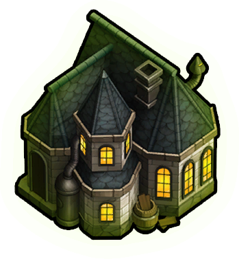 Stone Cottage - House (349x377), Png Download