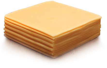 Sliced Cheese Png Clip Art Free Stock - Cheddar Cheese Png (442x280), Png Download