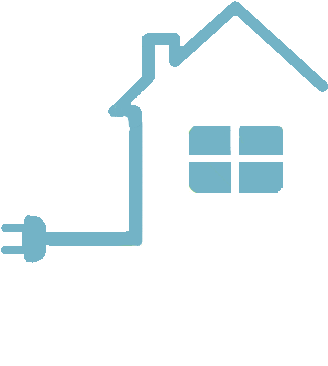 Residential Electrical - House Electrical Logo Png (450x470), Png Download