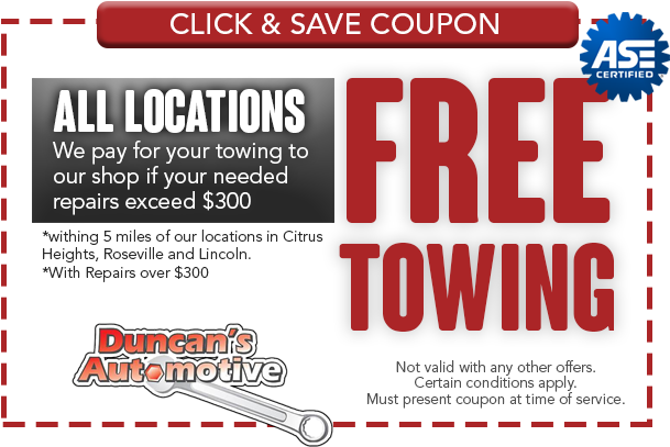Free Towing* All Locations We Pay For Your Towing To - Towing Coupons (636x424), Png Download
