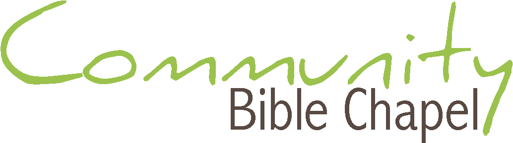 Community Bible Chapel Footer Logo - Logo (1065x307), Png Download