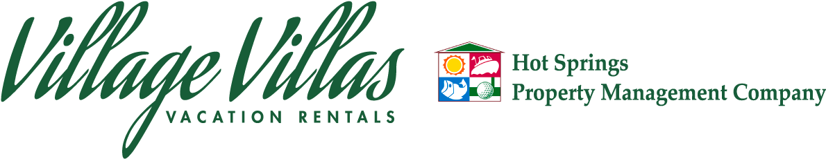 Village Villas Vacation Rentals - Vacation Rental (1193x241), Png Download