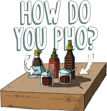 Pho Restaurants - Illustration (362x373), Png Download