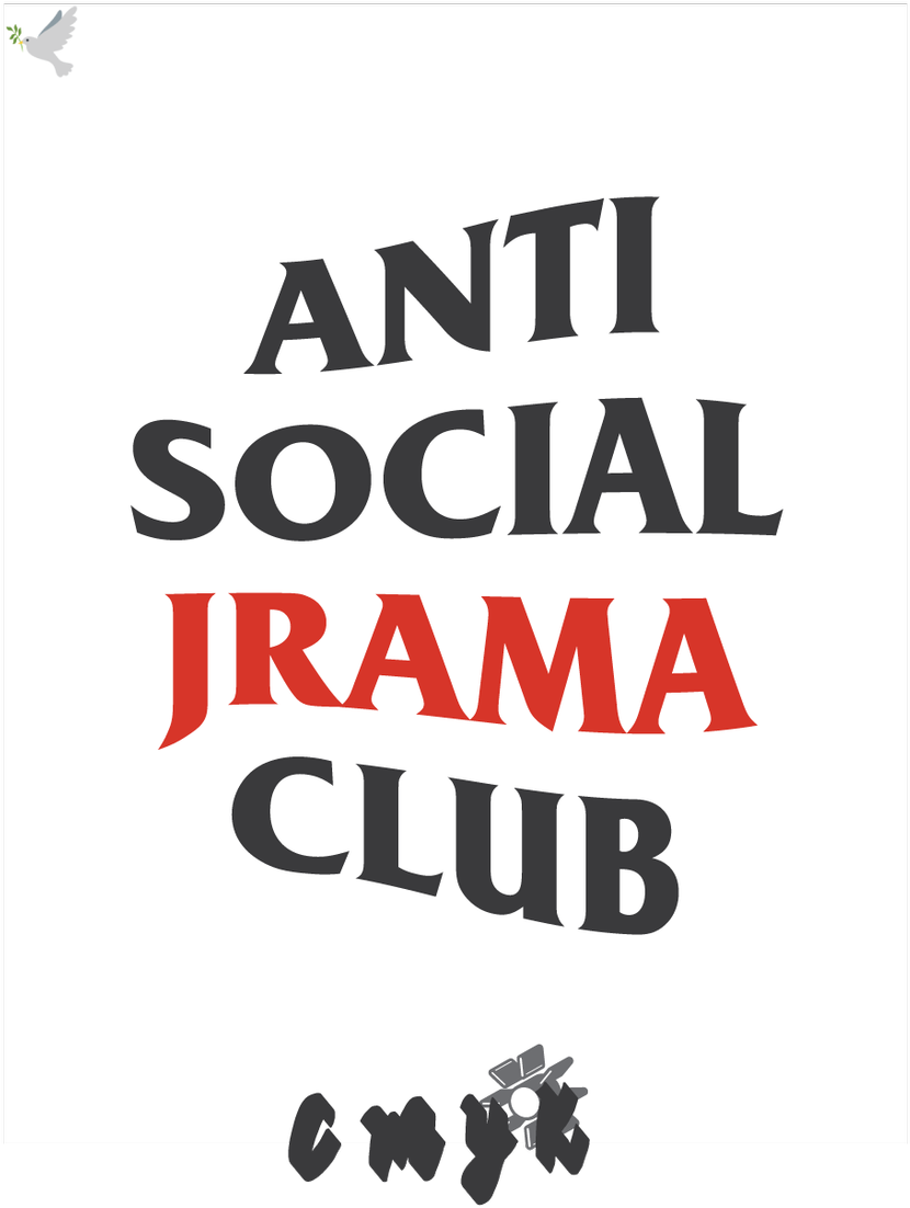 Anti Social Social Club Tokyo (1280x1280), Png Download