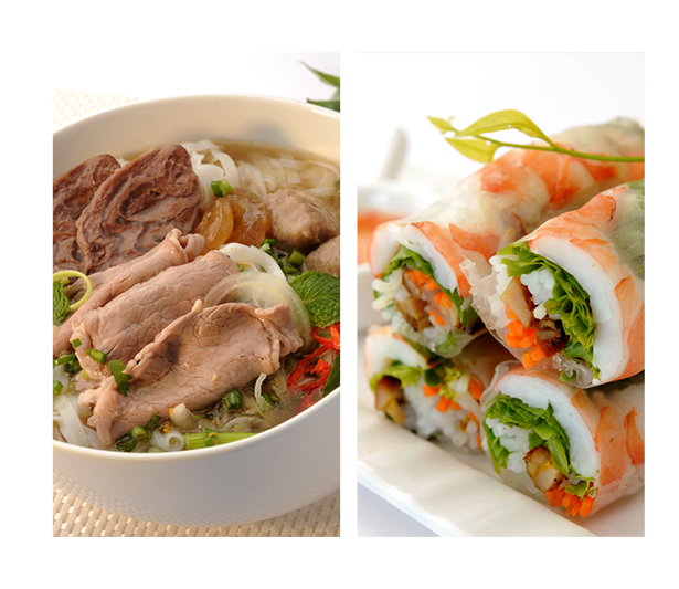 Vietnamese Food & Restaurant In Singapore With Vietnam - Transparent Png Vietnamese Food (672x562), Png Download