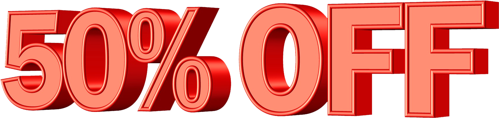 Promoção 50 De Desconto (1858x572), Png Download