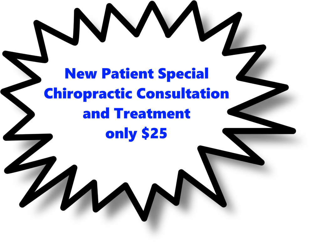 Chiro Offer - Star Burst Clip Art (1000x781), Png Download